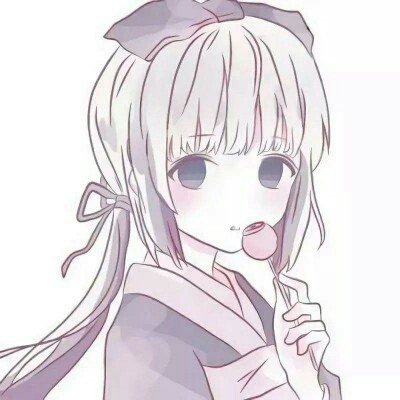 机器人扎双马尾在樱花树下翩翩起舞